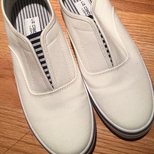 Liz Claiborne/LizSport White SlipOn Sneakers